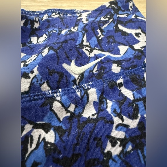 Nike Women’s Legend 2.0 Dri-FIT Blue Quake Print Capri Leggings - Picture 5 of 7